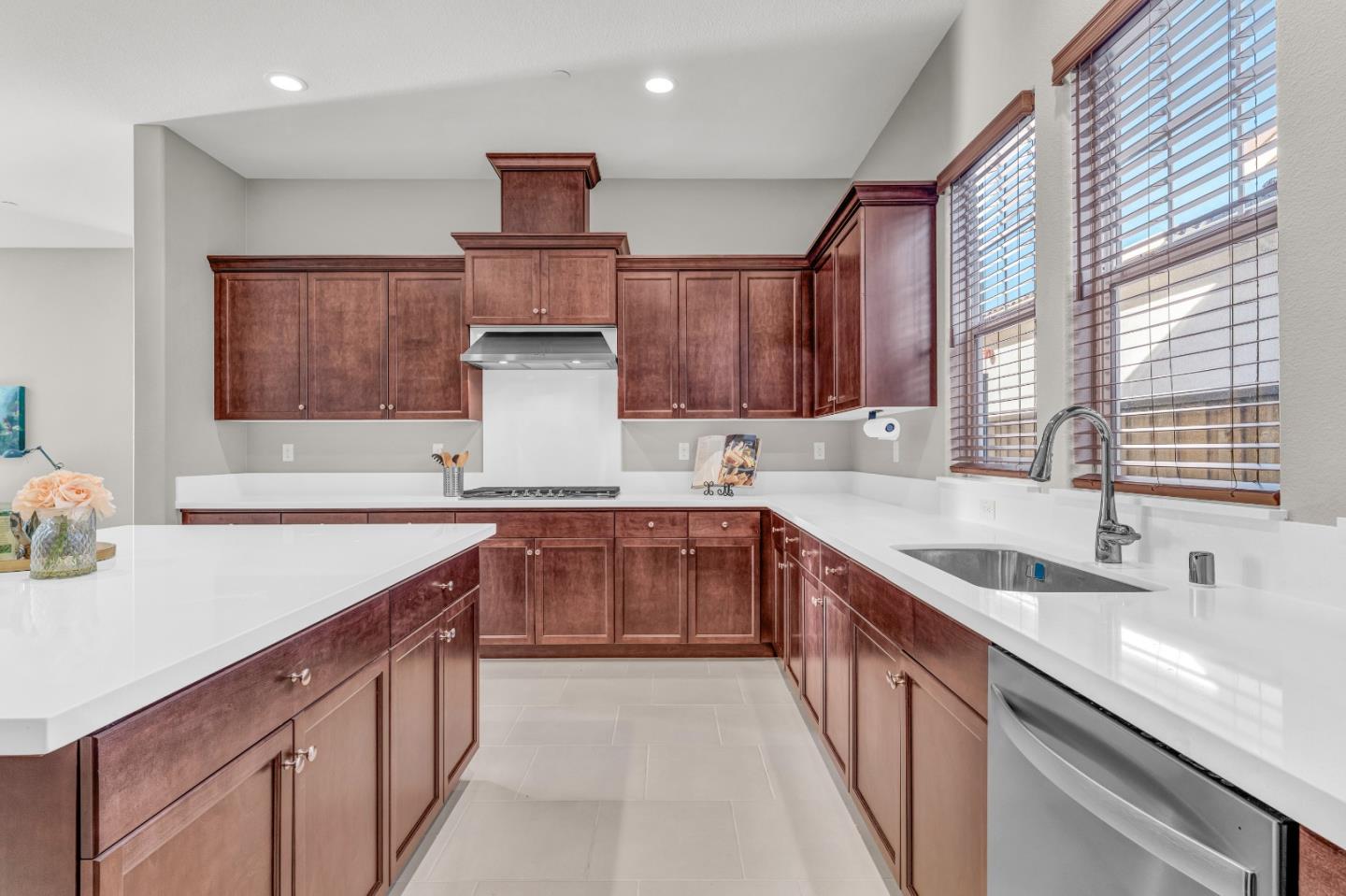 482 Lassen Way Marina, CA 93933 - Photo 10 of 45 a kitchen with a sink stove and cabinets