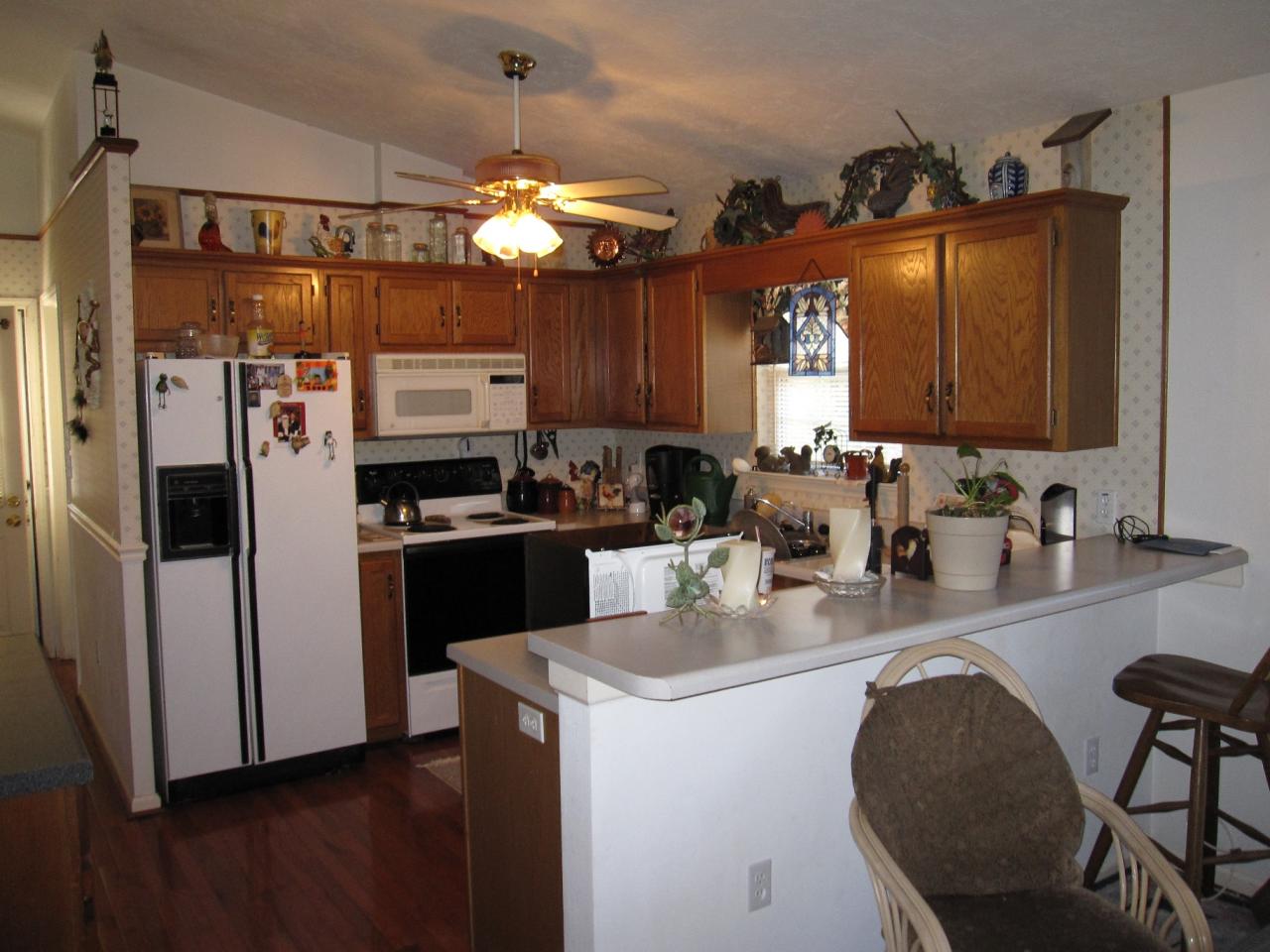 2169 Deep Woods Road Hardy, VA 24101 - Photo 30 of 37 a kitchen with a sink cabinets and window