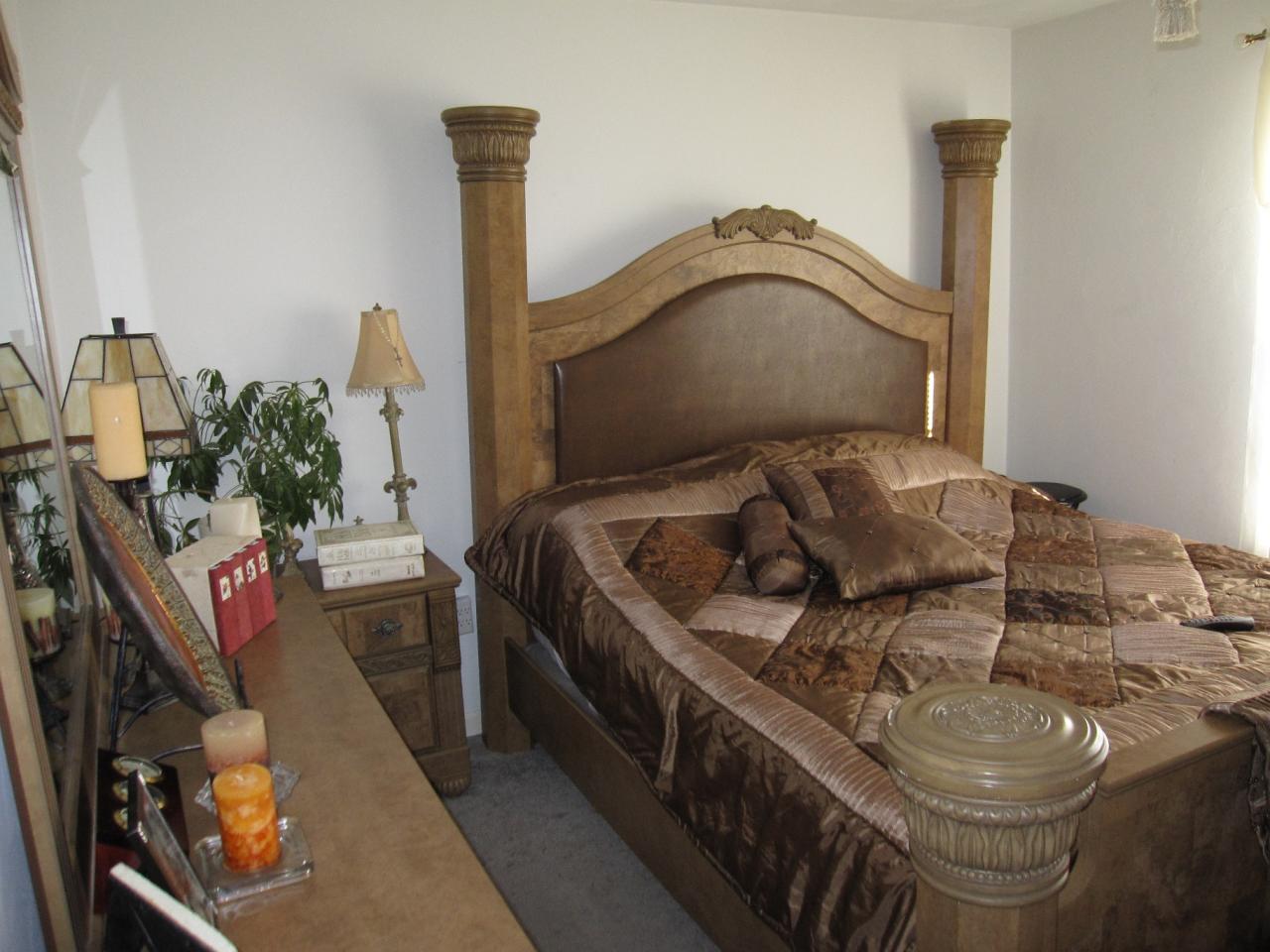 2169 Deep Woods Road Hardy, VA 24101 - Photo 8 of 37 a bed sitting in a bedroom next to a window