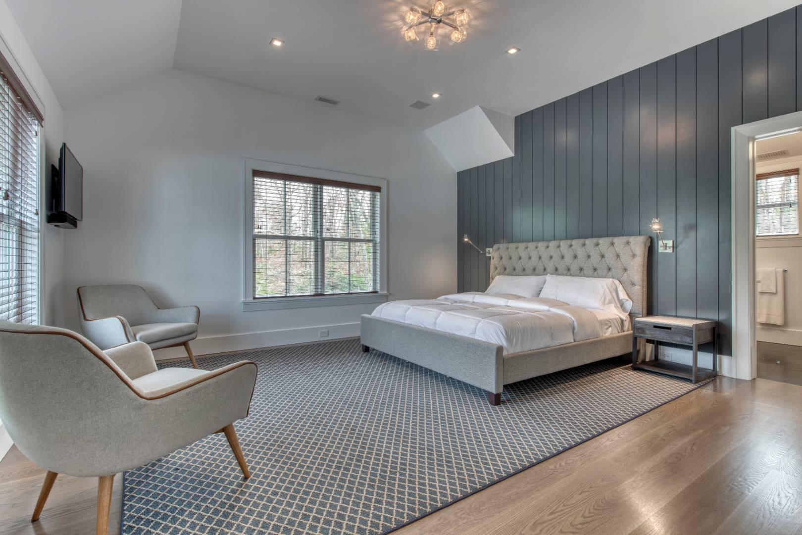 178 Bull Path East Hampton, NY 11937 - Photo 14 of 25 a bedroom with a bed chair and window