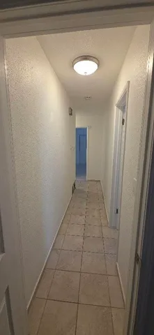 a view of hallway with window