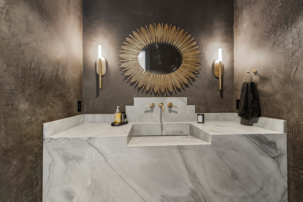 6227 Waterford Road Columbus, GA 31904 - Photo 32 of 77 Leathered Marble Custom Sink, Soapstone Flooring