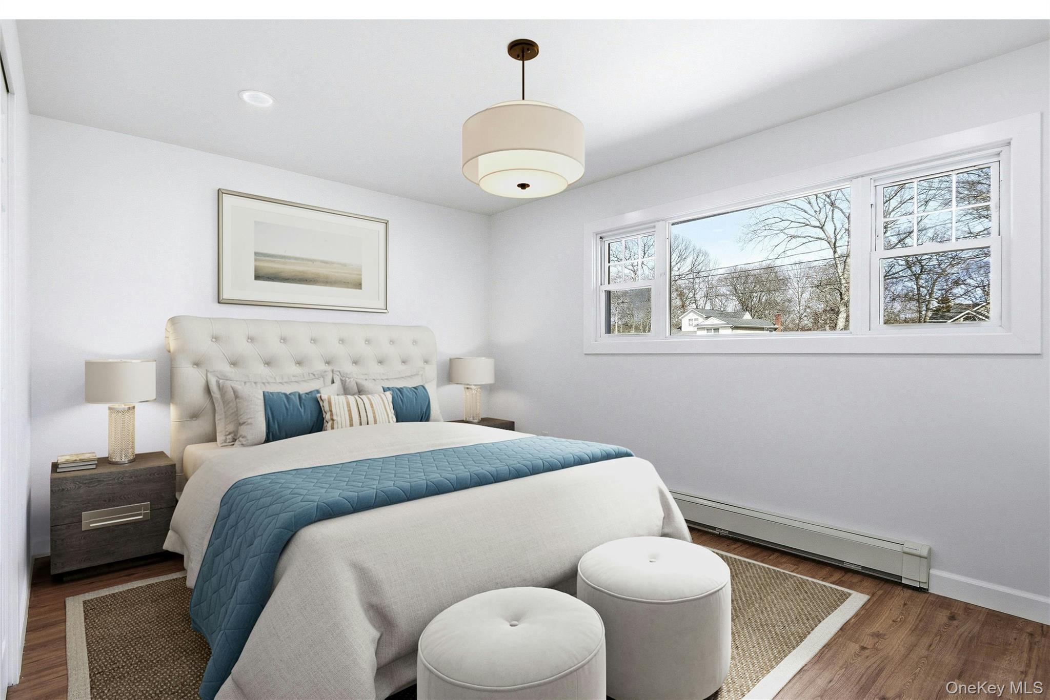 56 Pennaquid Road Coram, NY 11727 - Photo 13 of 29 Bedroom 1/ Primary Photo has been virtually staged