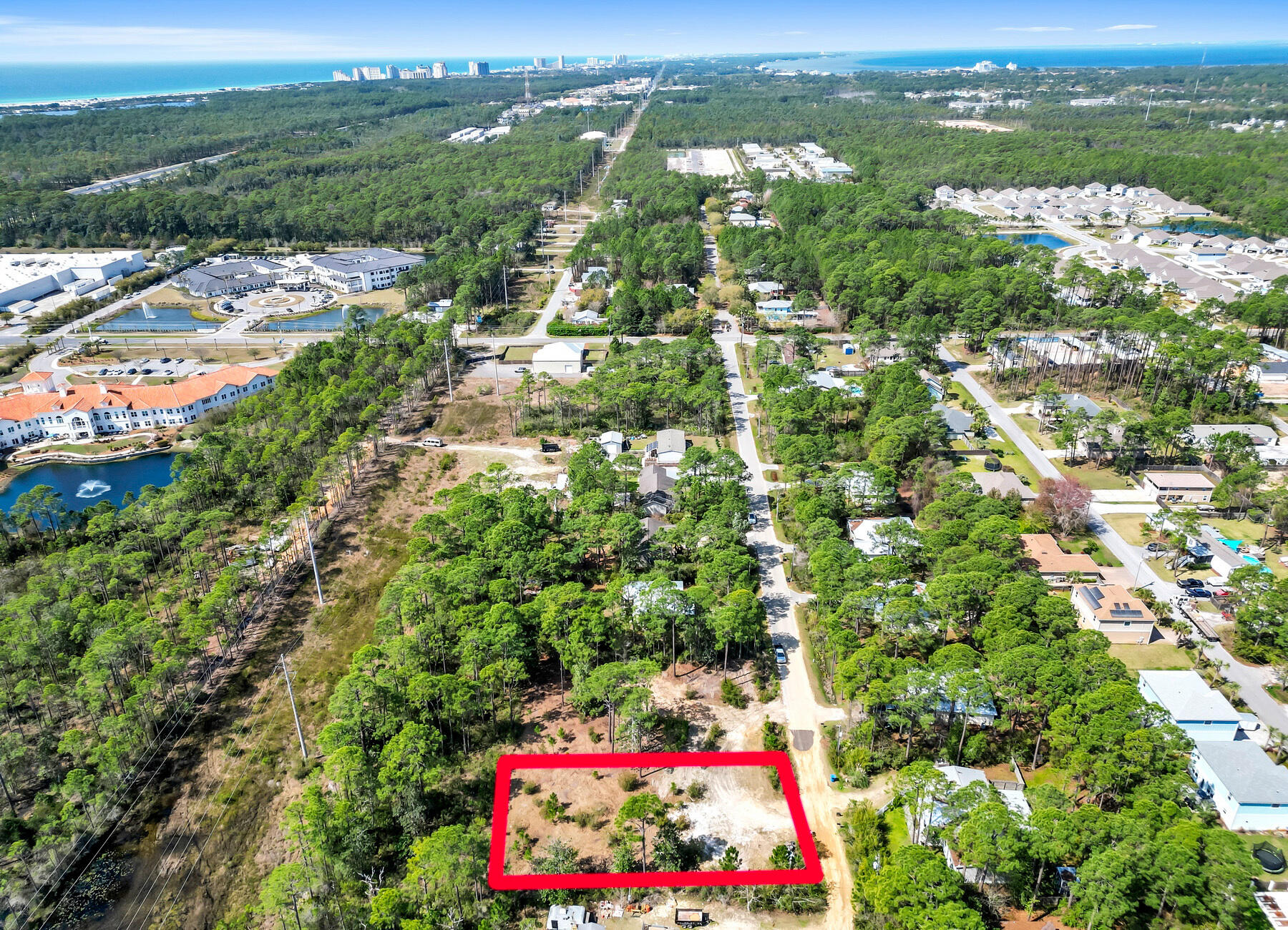 Lot 9 Starlight Lane Santa Rosa Beach, FL 32459 - Photo 4 of 9 a view of city and mountain