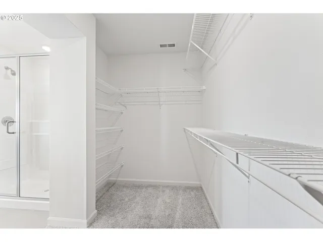 a view of walk in closet