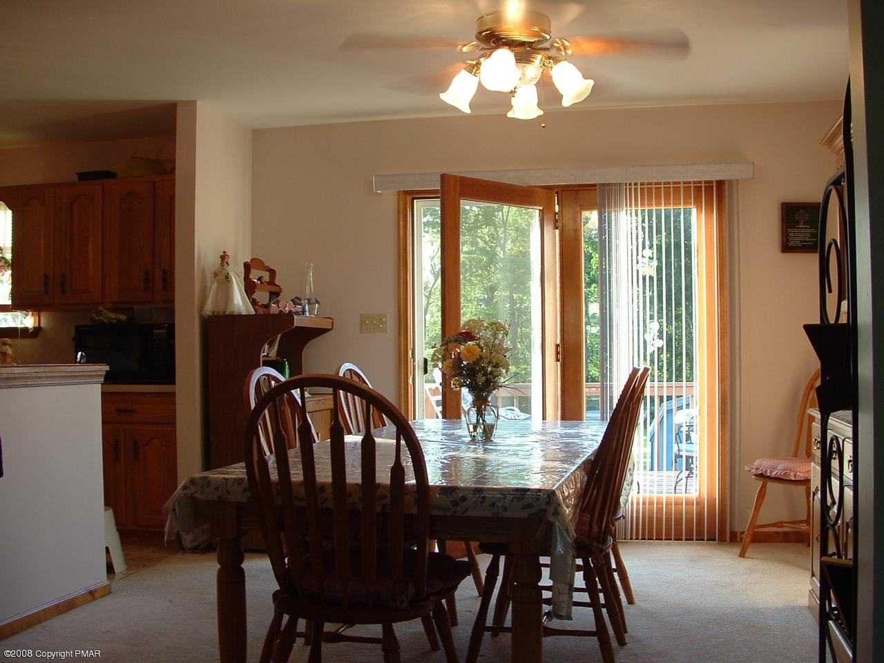 417 Frantz Road Brodheadsville, PA 18322 - Photo 6 of 13 Large Dining Area with Sliders to Deck