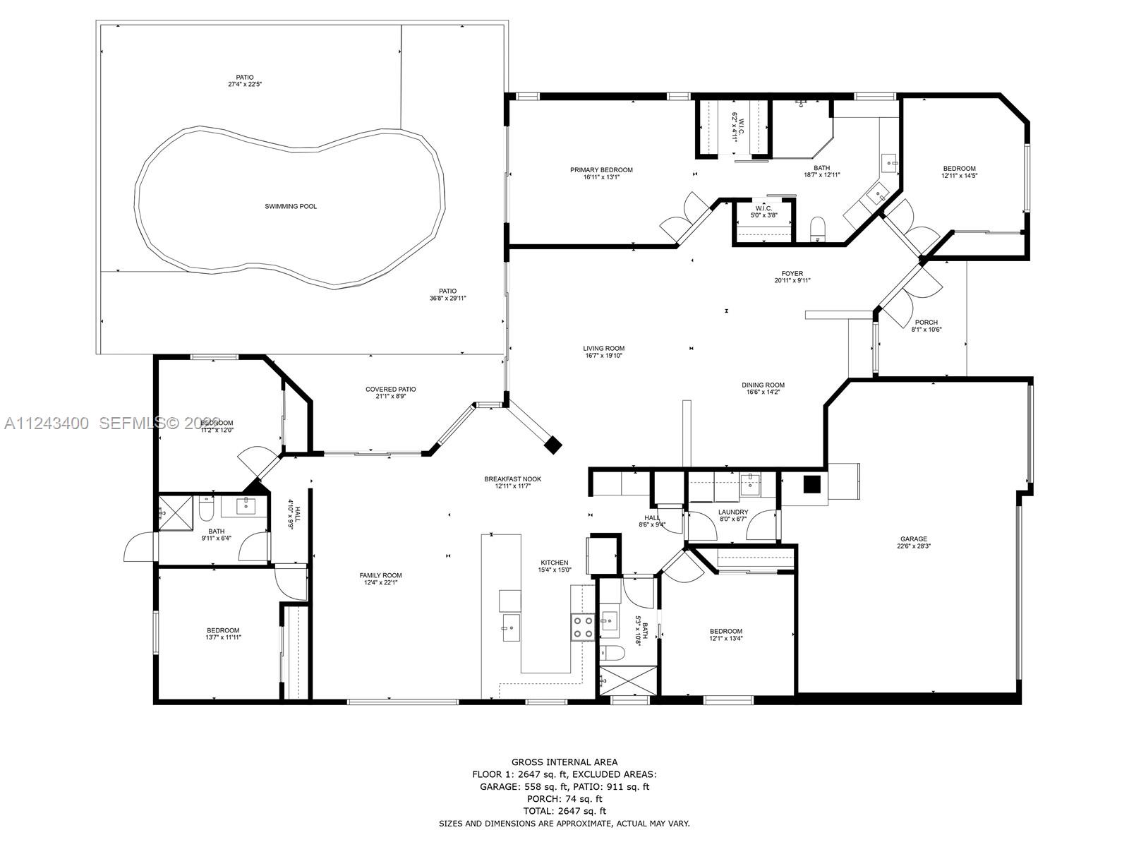 1136 Ginger Circle Weston, FL 33326 - Photo 32 of 32 a picture of a room with a white wall and a painting