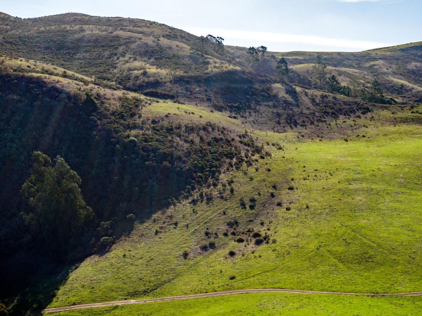 3225 Pomponio Creek Road San Gregorio, CA 94074 - Photo 10 of 24 a view of a lake with a mountain