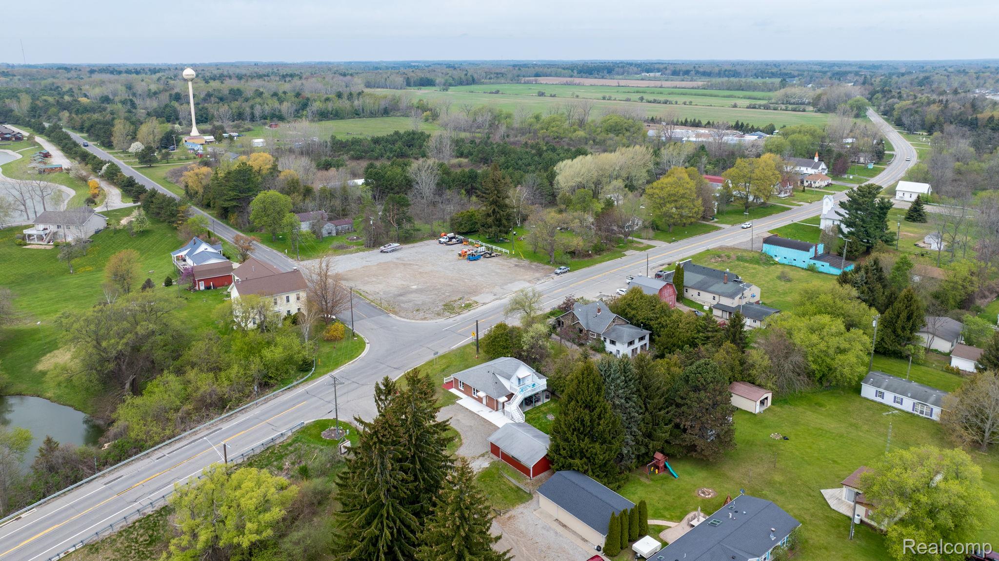 2400 North Lakeshore Road Carsonville, MI 48419 - Photo 28 of 33 Aerial view of residential area