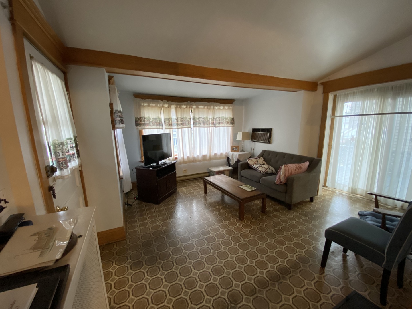 3902 North Hamilton Avenue Chicago, IL 60618 - Photo 11 of 24 a living room with furniture and a flat screen tv