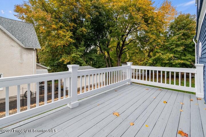 1703 Sanderson Street Scranton, PA 18512 - Photo 23 of 24 a view of a wooden roof deck