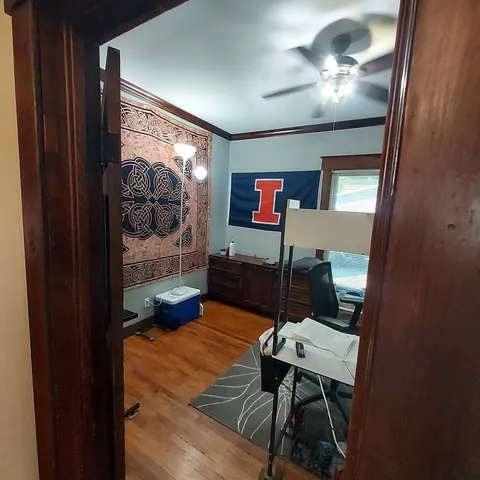 a view of water heater room