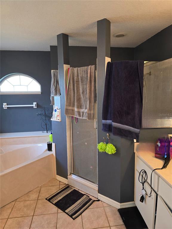 5904 Southwest 107th Street Ocala, FL 34476 - Photo 24 of 33 a bathroom with a bathtub and a shower