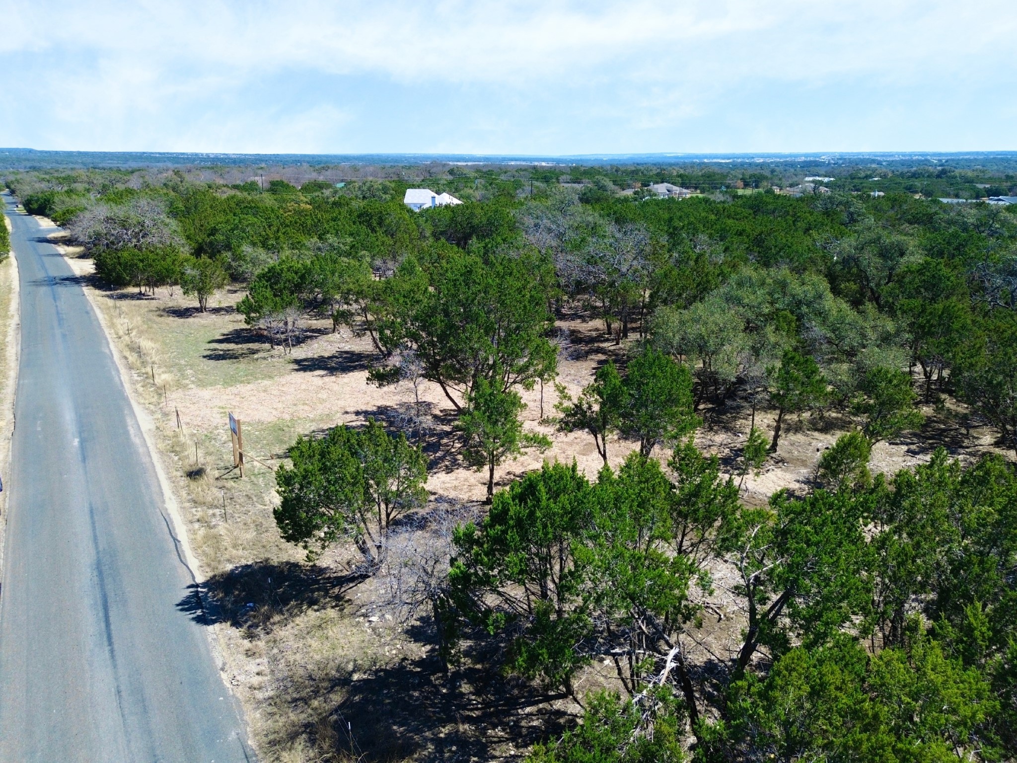 120 Blessing Ranch Road Liberty Hill, TX 78642 - Photo 10 of 11 Aerial view of sparsely populated area