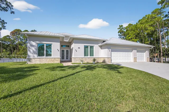 a view of front door of house