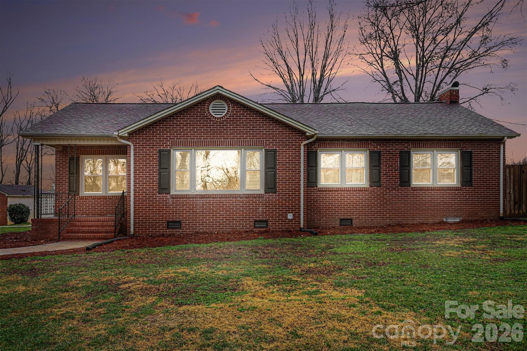 1008 Edgewood Road Bessemer City, NC 28016 - Photo 26 of 26 a front view of a house with a yard