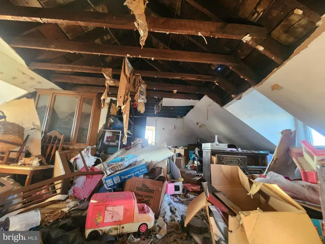 a view of storage and utility room