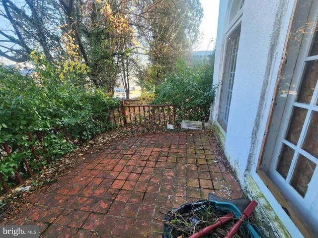 a view of a street with houses
