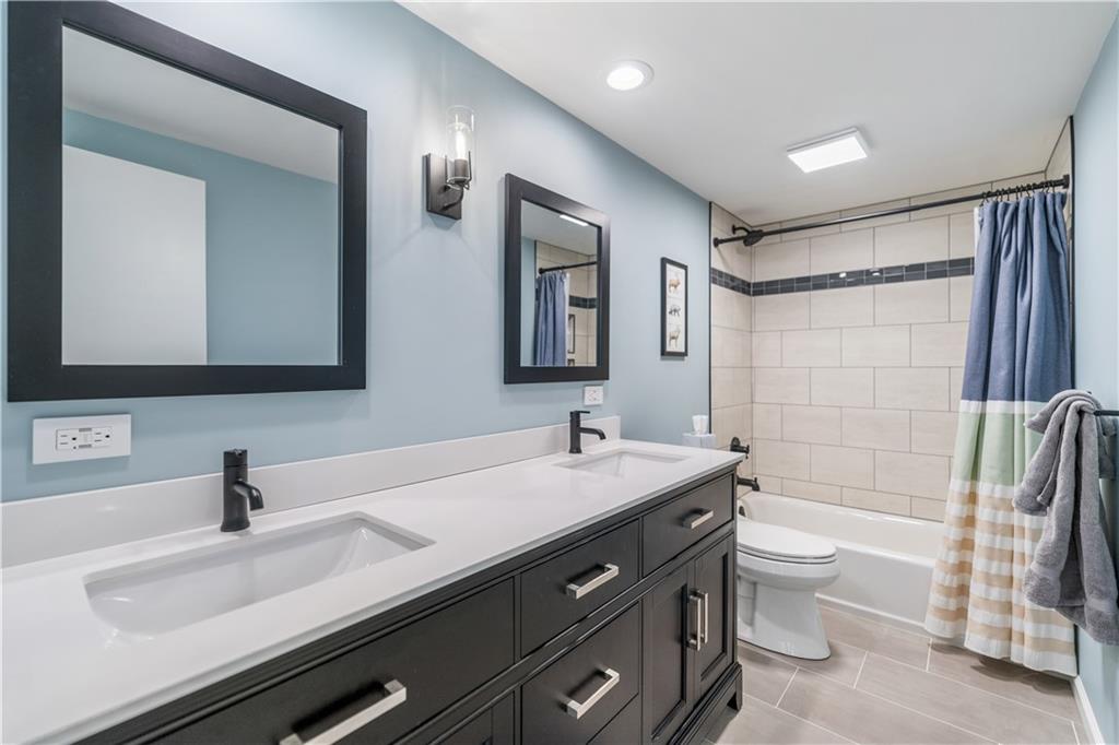 27 Farmcrest Drive Cecil, PA 15321 - Photo 20 of 34 An all new bathroom w/ dual vanity...