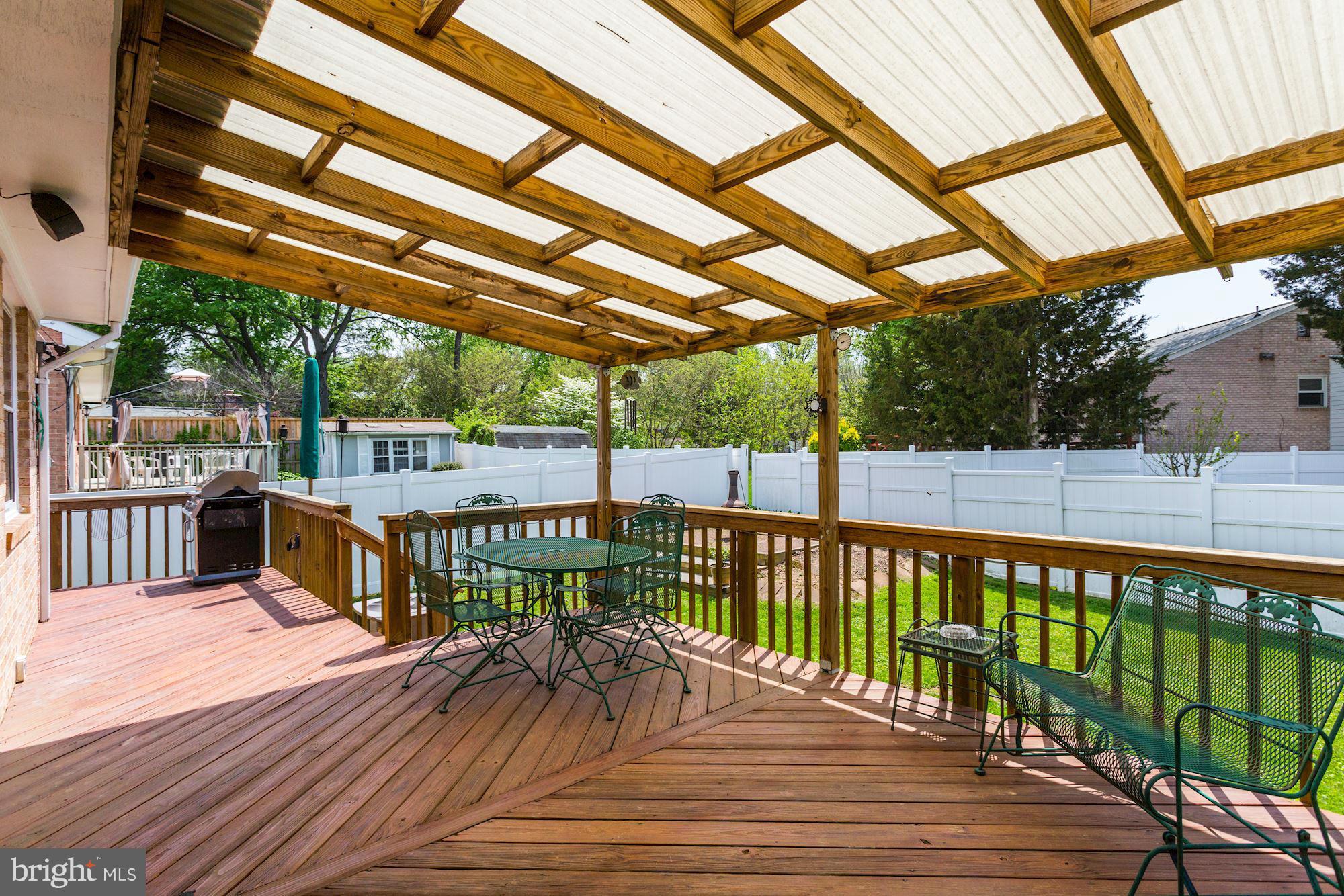 2608 Harris Avenue Silver Spring, MD 20902 - Photo 24 of 27 Back Covered Deck