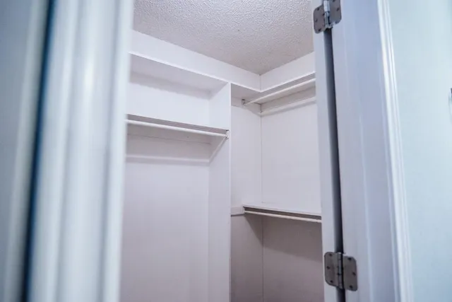a view of walk in closet