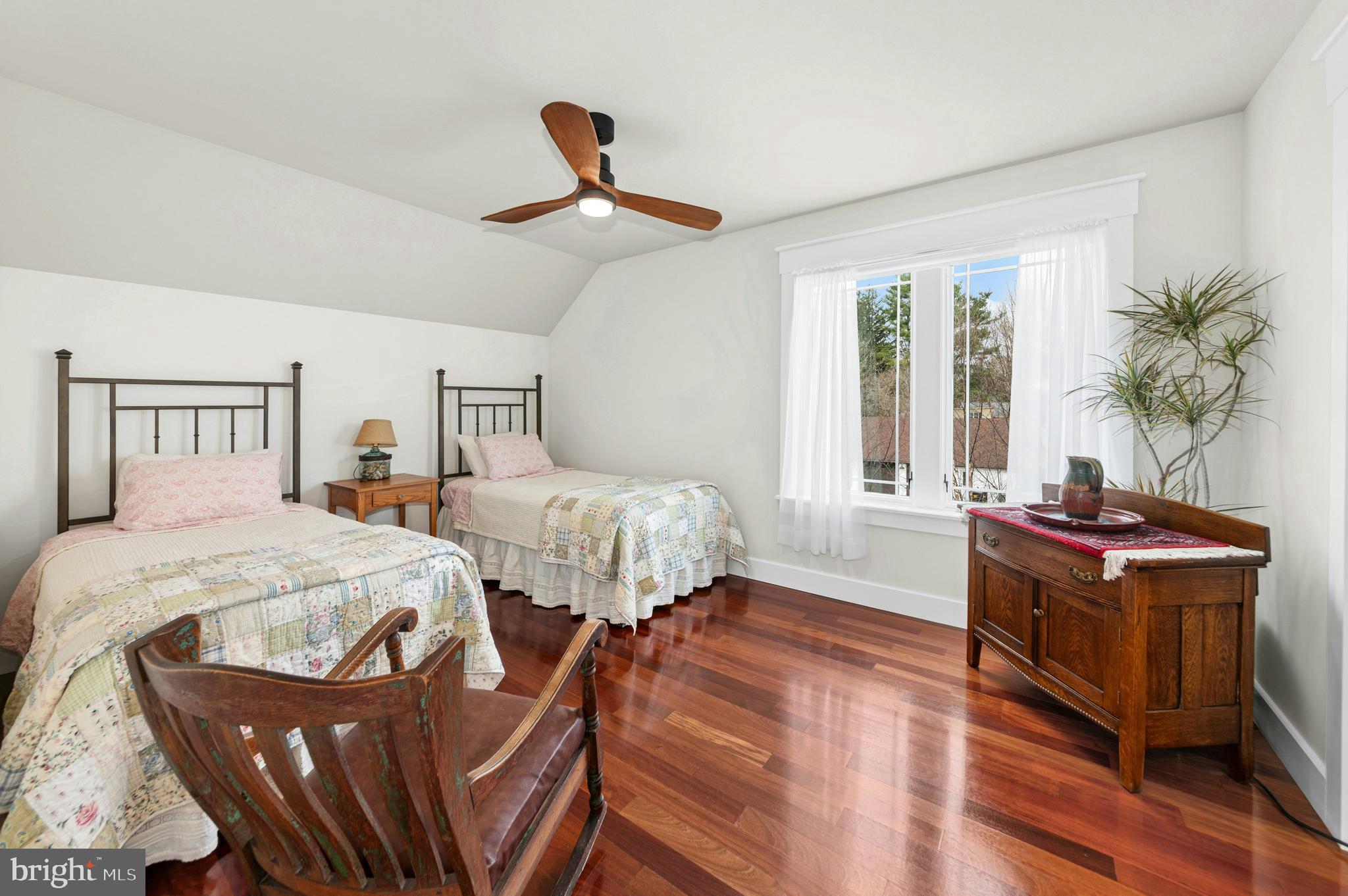 1235 River Road Upper Black Eddy, PA 18972 - Photo 31 of 41 a bedroom with furniture and a window