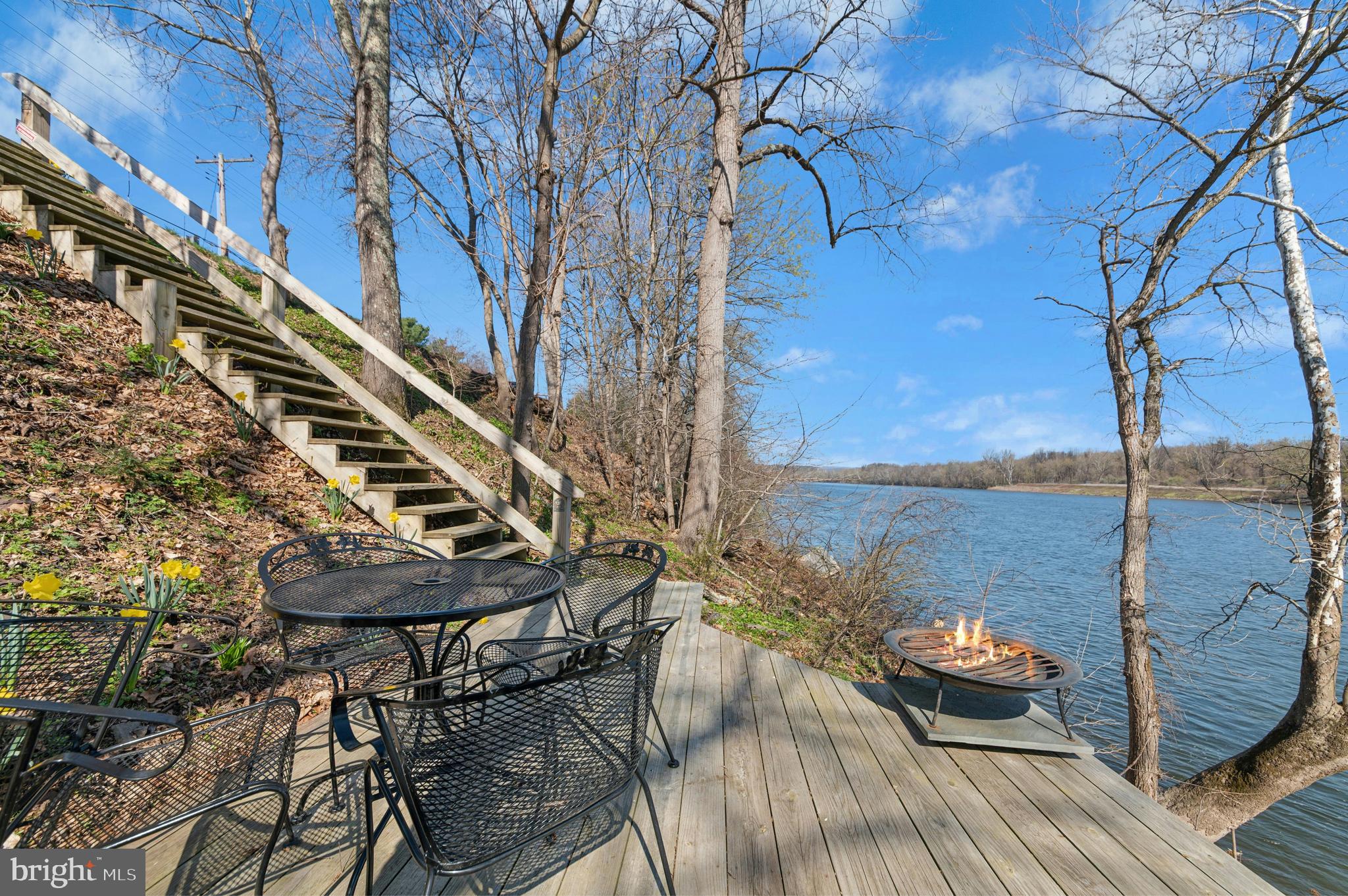 1235 River Road Upper Black Eddy, PA 18972 - Photo 38 of 41 a view of balcony and patio