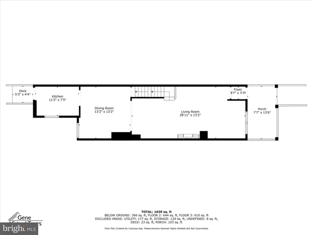 a picture of floor with some white