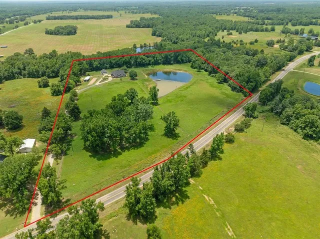 a view of a city with a lake view