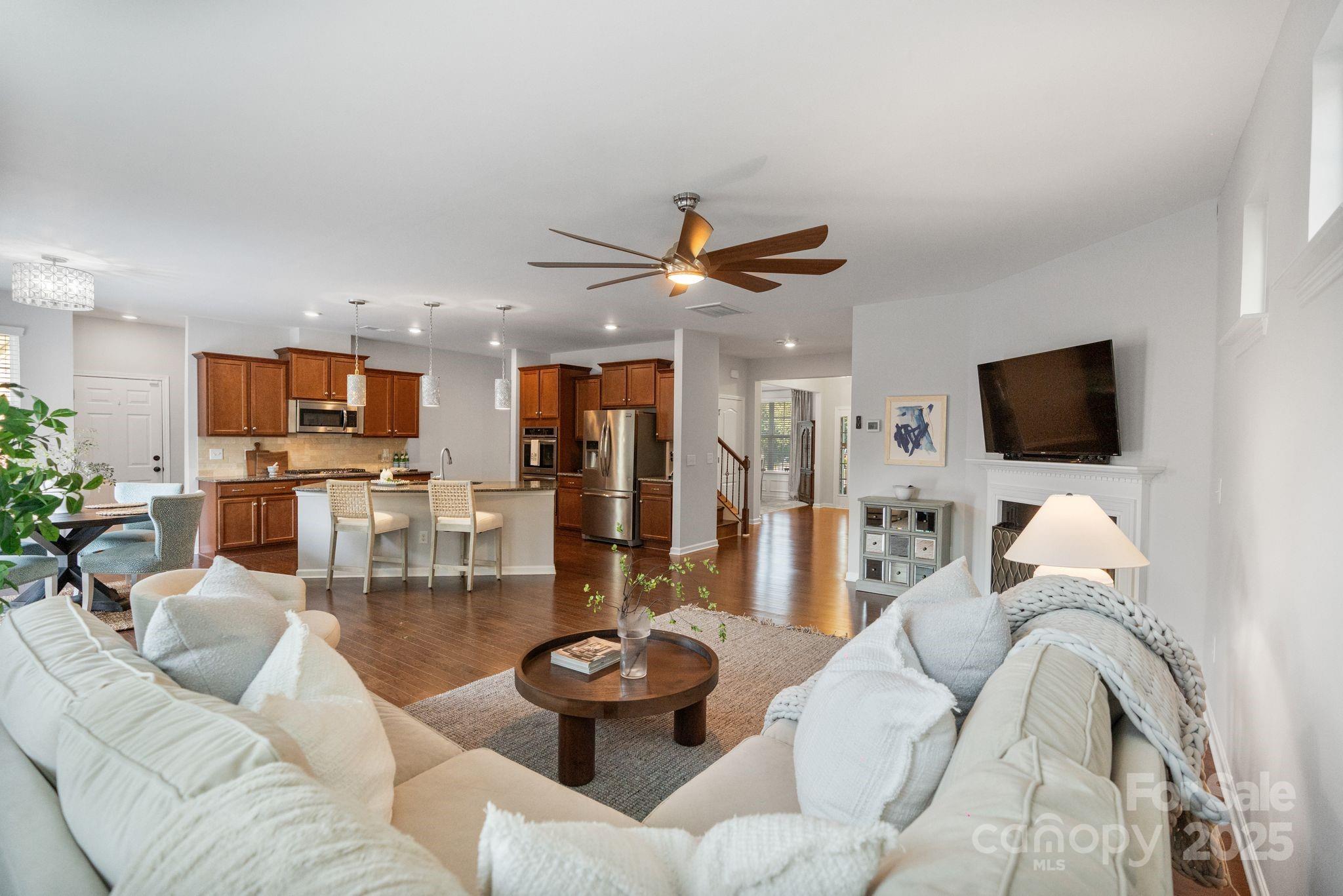 2005 Brightflower Lane York, SC 29745 - Photo 14 of 48 a living room with furniture and a flat screen tv