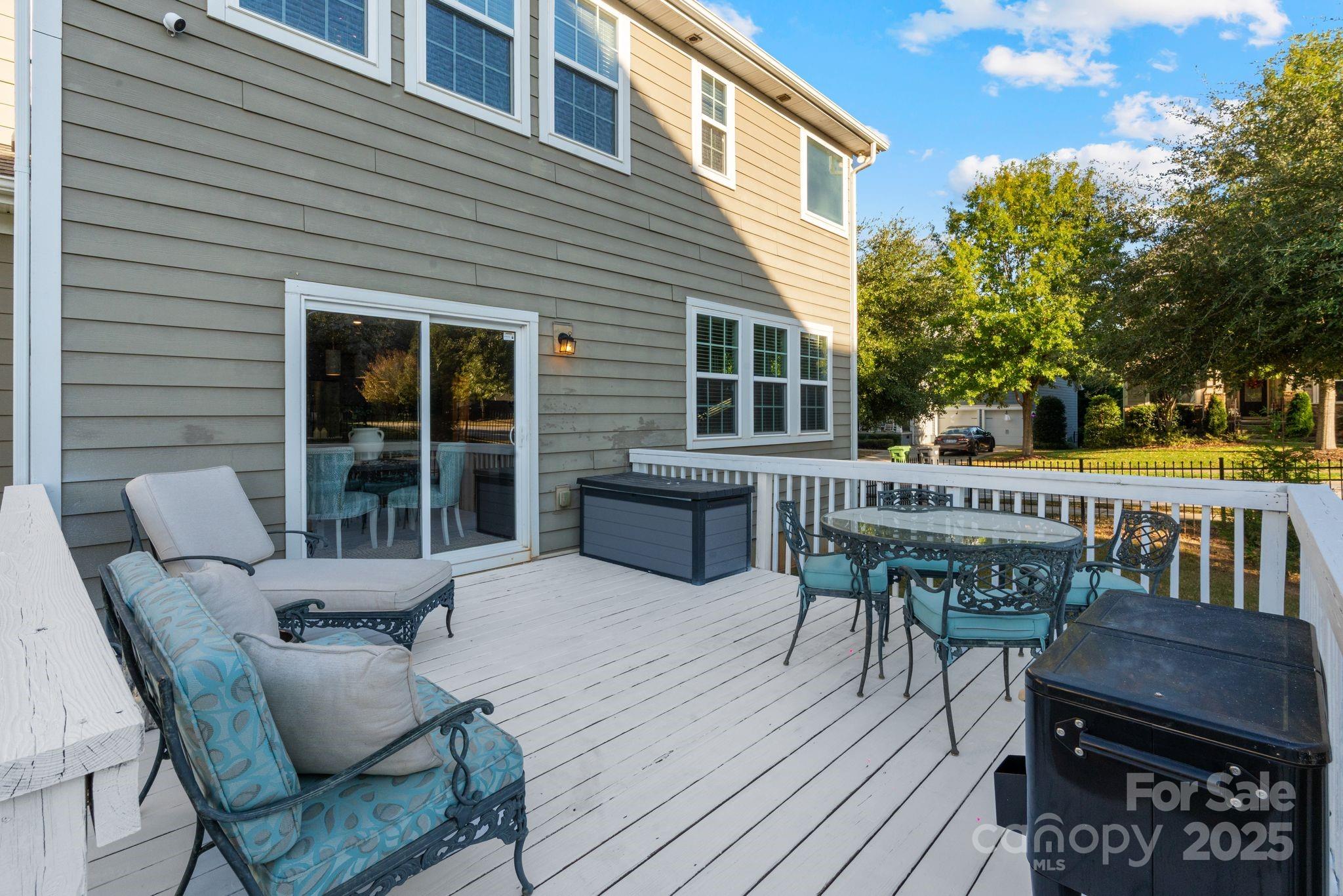 2005 Brightflower Lane York, SC 29745 - Photo 44 of 48 a balcony with furniture and a garden