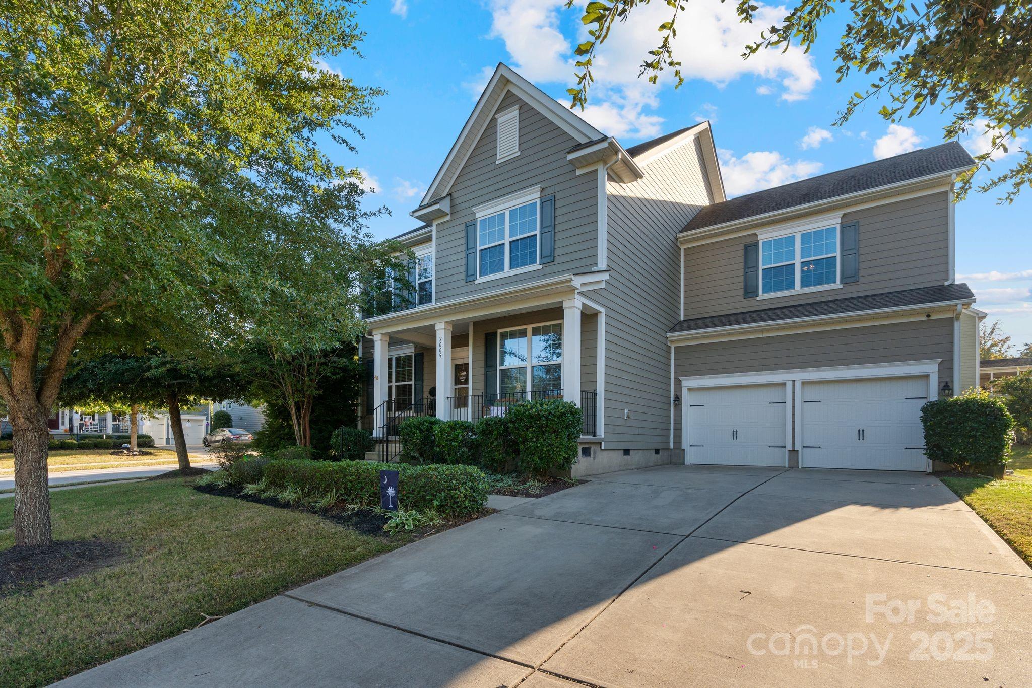 2005 Brightflower Lane York, SC 29745 - Photo 46 of 48 front view of house with a yard