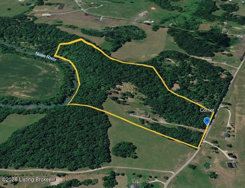 970 River Road Clarkson, KY 42726 - Photo 11 of 58 Aerial Estimated Boundary3D