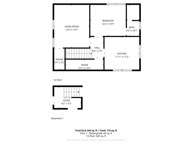 $1,300 | 60 Elkins Street, Unit 2, Franklin, NH 03235