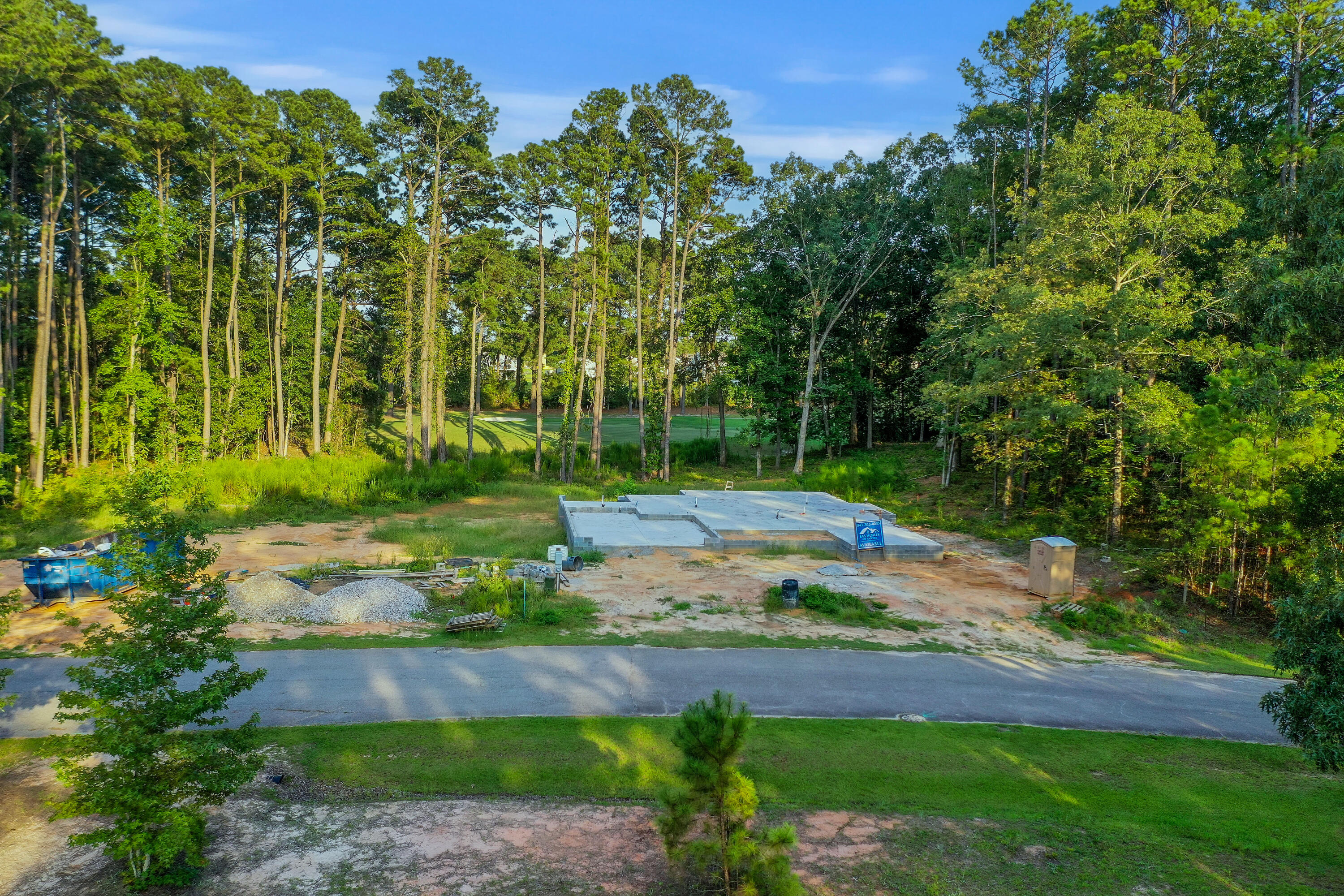 621 Plantation Drive Santee, SC 29142 - Photo 13 of 44 Drone View of Lot (before construction)