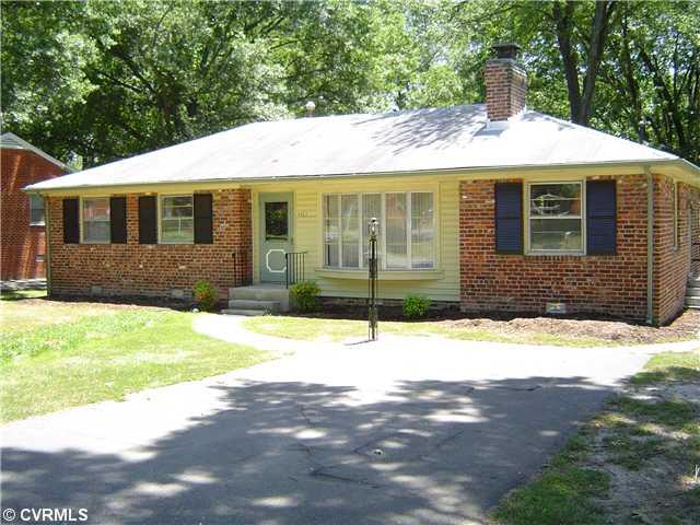 7527 Donder Road Henrico, VA 23294 - Photo 1 of 12 Exterior Front - Imagine living in this cute, 3 bedroom, newly painted, newly refinished hardwood floor home!!!!