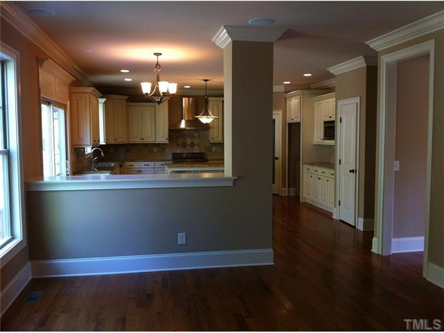 5308 Sinesis Court Raleigh, NC 27609 - Photo 6 of 25 Family Room View to Kitchen
