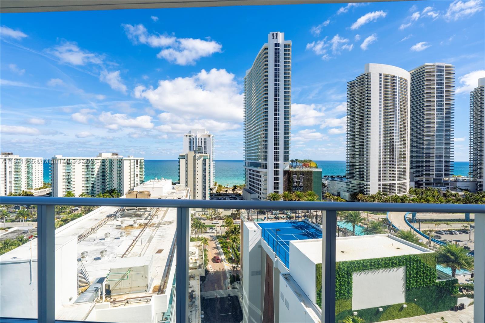 4010 South Ocean Drive, Unit R2301 Hollywood, FL 33019 - Photo 22 of 33 a view of city from a balcony
