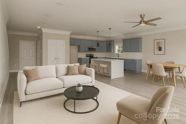 a kitchen with a sink stove and microwave