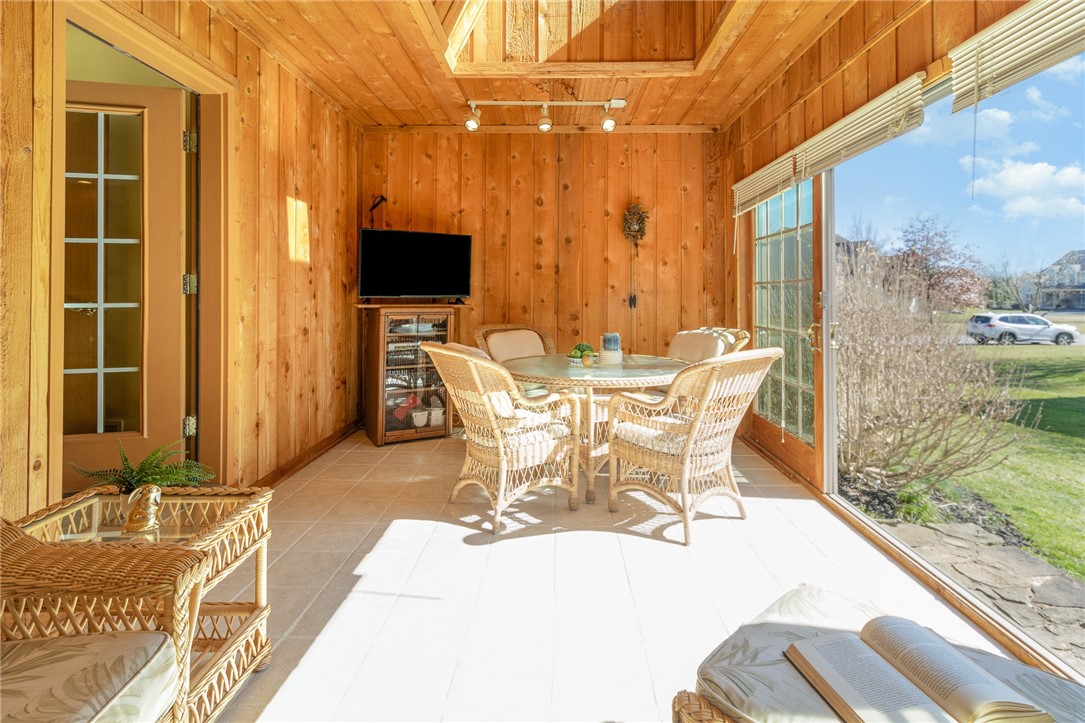 3 Glen Eagle Way Perinton, NY 14450 - Photo 22 of 43 Entrance to 3 season room from kitchen