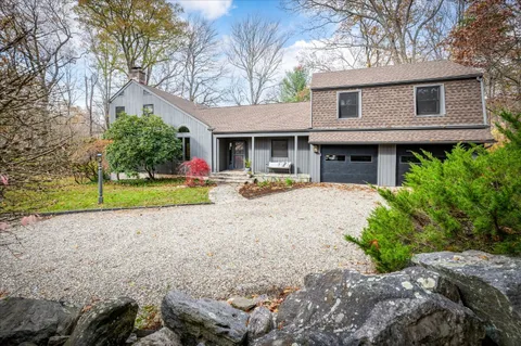 a house view with a outdoor space