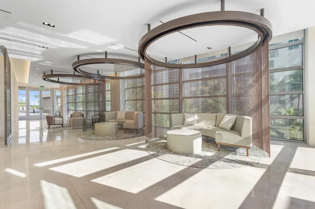 a living room with a couch and a table