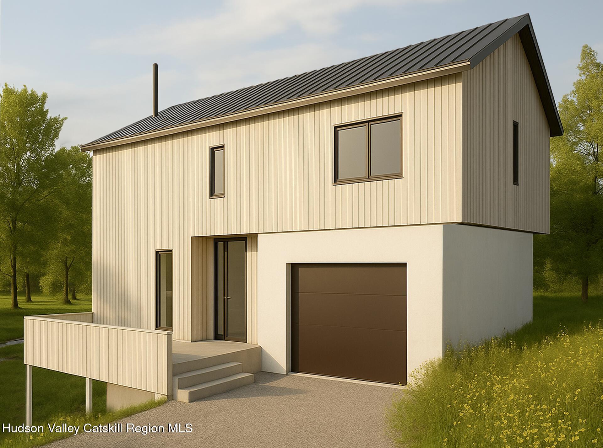 332 Mohonk Road High Falls, NY 12440 - Photo 12 of 18 a front view of a house with a yard