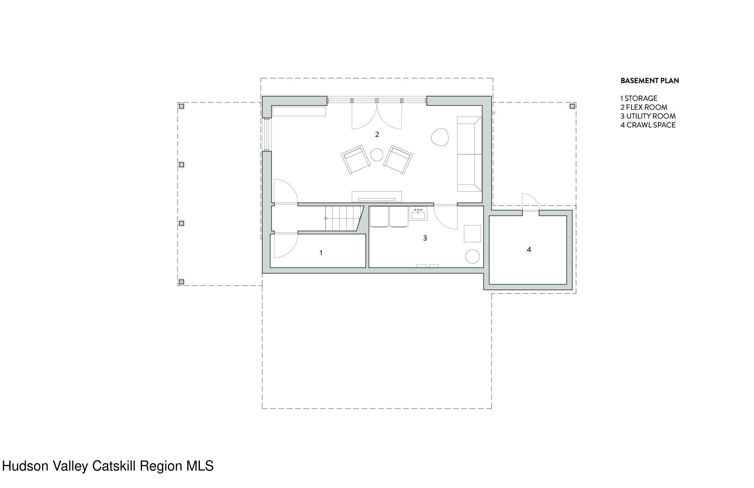 332 Mohonk Road High Falls, NY 12440 - Photo 24 of 24 a picture of a room with a floor plan