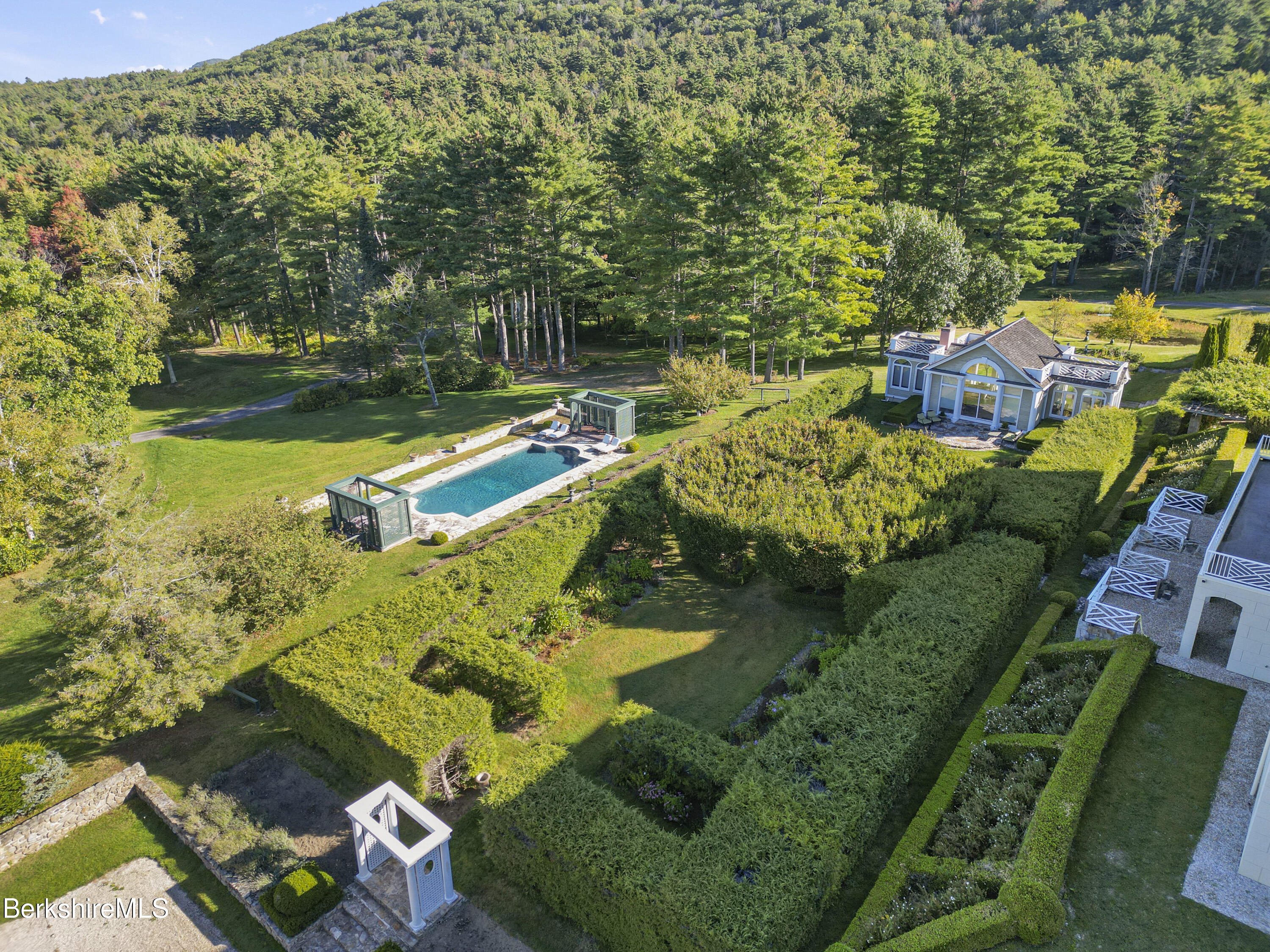 209 Blue Hill Road Great Barrington, MA 01230 - Photo 40 of 46 945 Aerial View