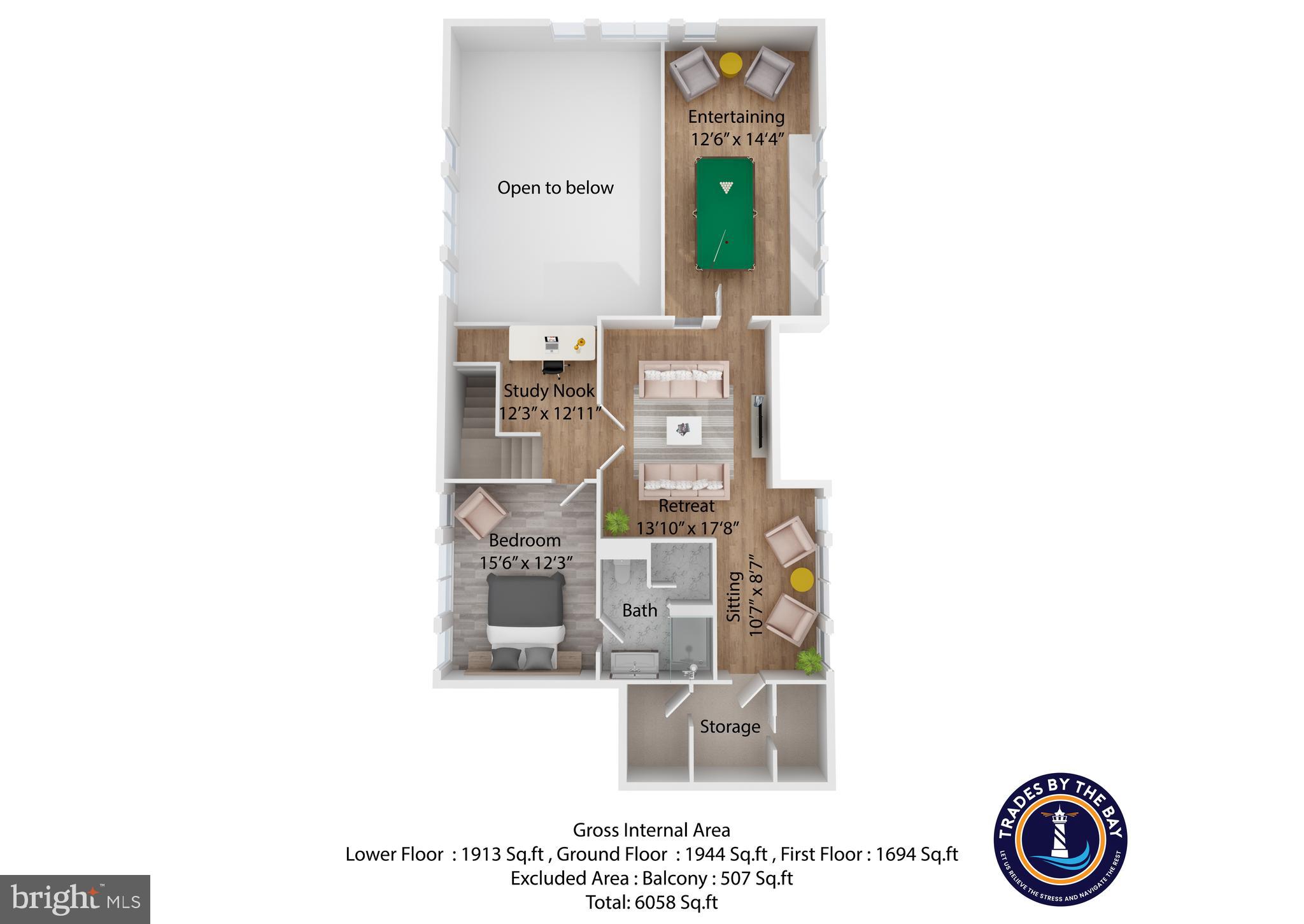 3095 Calvert Boulevard Lusby, MD 20657 - Photo 103 of 104 3rd Floor