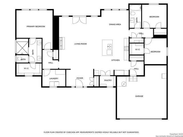 a picture of a floor plan
