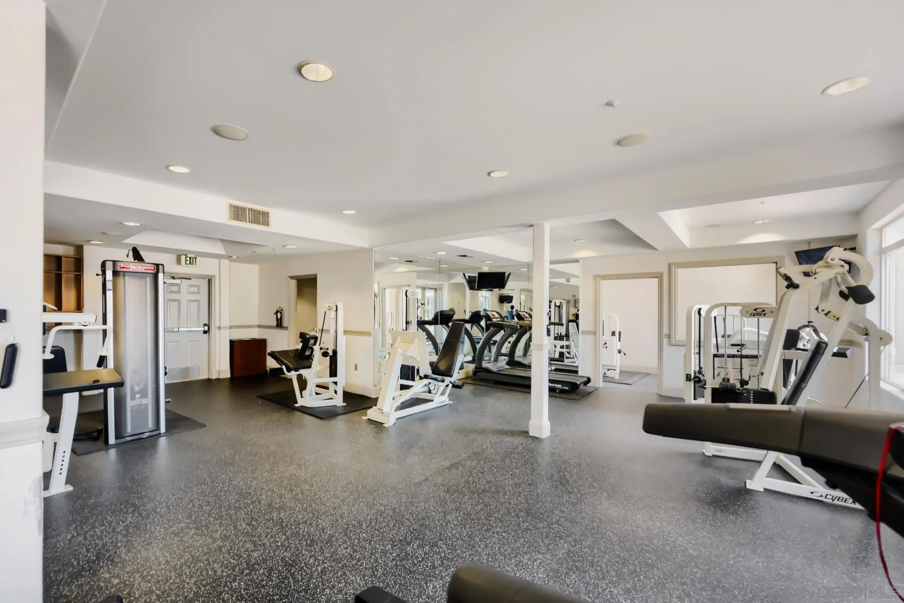 9293 Regents Road, Unit C108 La Jolla, CA 92037 - Photo 7 of 14 a view of a room with gym equipment