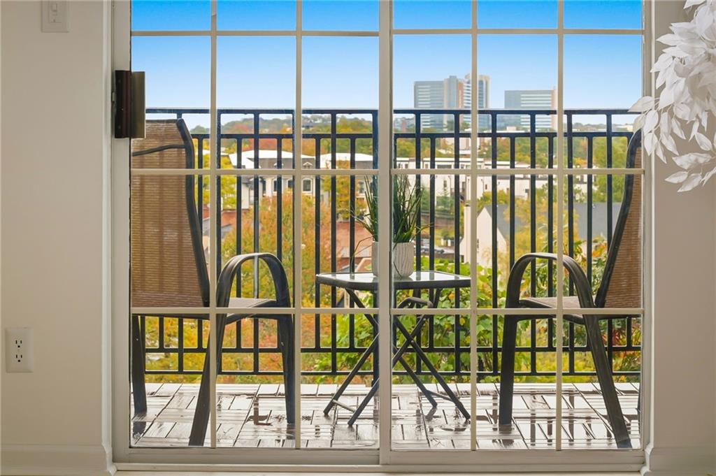 970 Sidney Marcus Boulevard Northeast, Unit 2203 Atlanta, GA 30324 - Photo 13 of 39 a view of a balcony