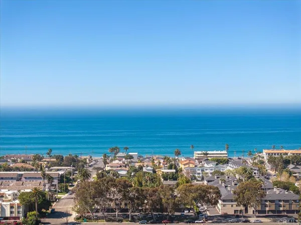 a view of city and ocean